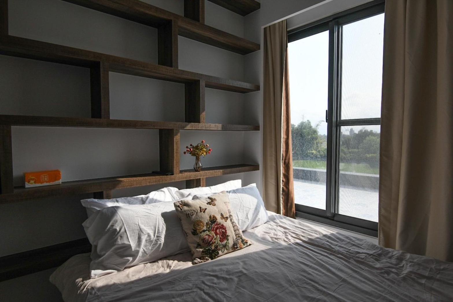 Love米渡假會館 Wujie Zhen Exteriör bild